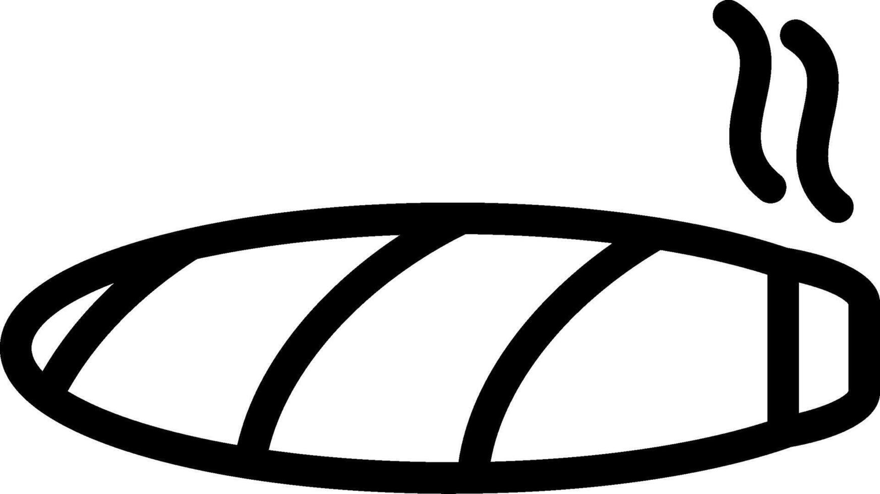 Cigar Line Icon vector