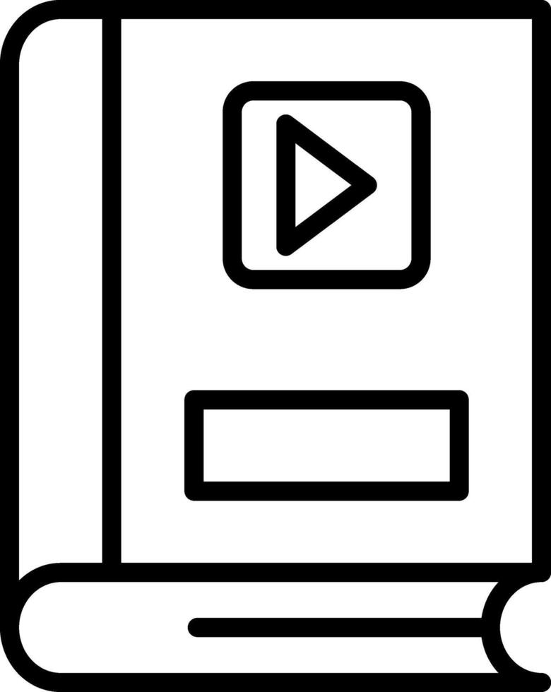 Book Line Icon vector