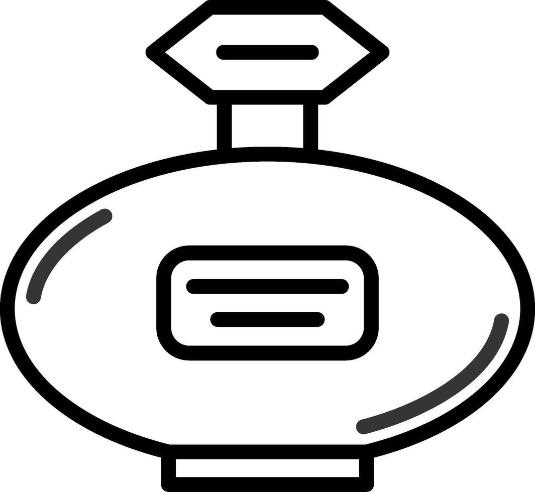 Perfume Line Icon vector