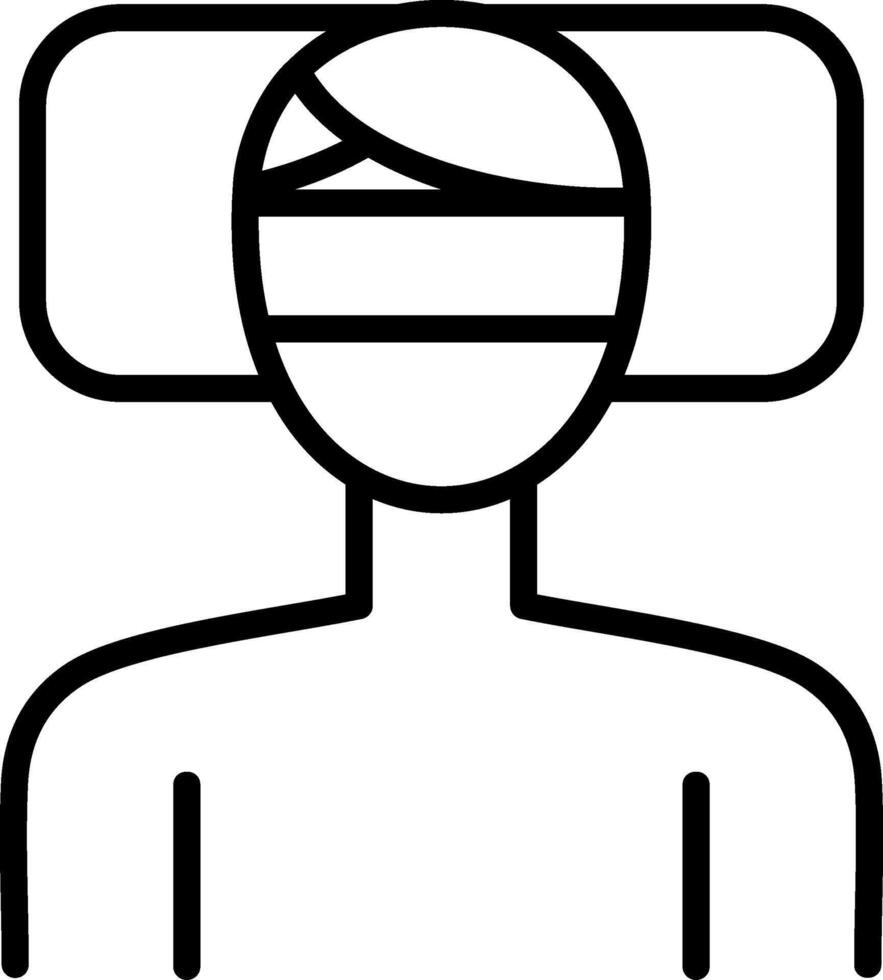 Fever Line Icon vector