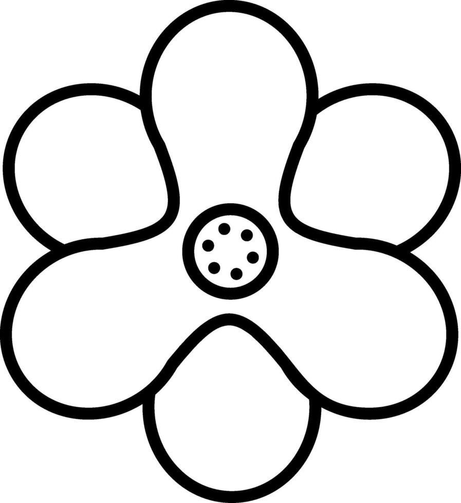 Hyacinth Line Icon vector