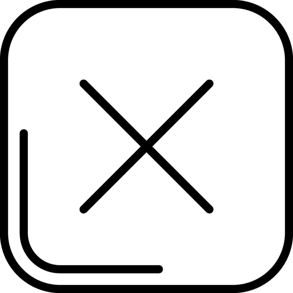 Interface Line Icon vector