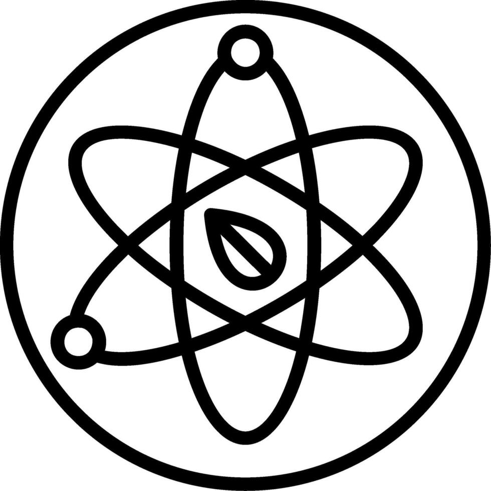 Science Line Icon vector