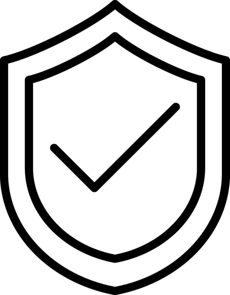 Safe Line Icon vector