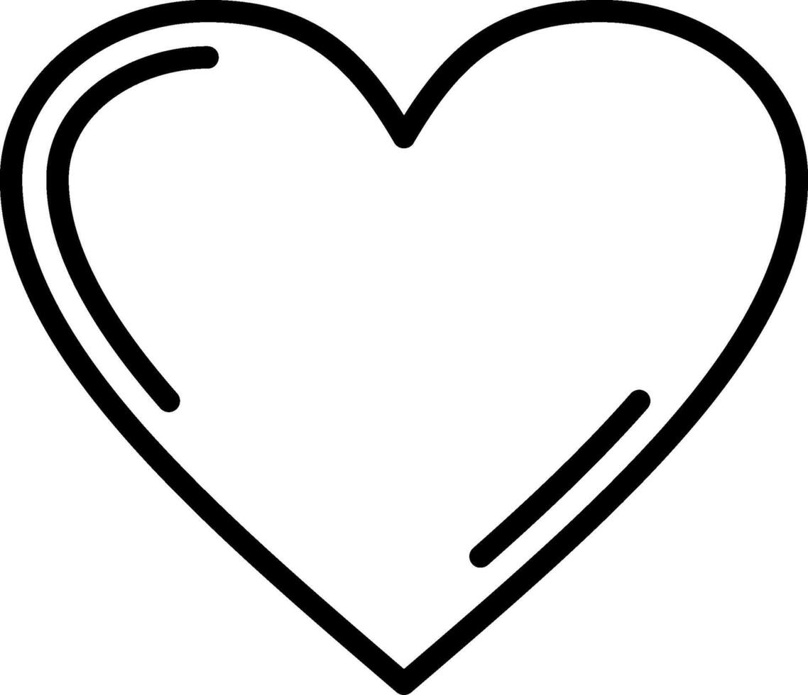 Passion Line Icon vector