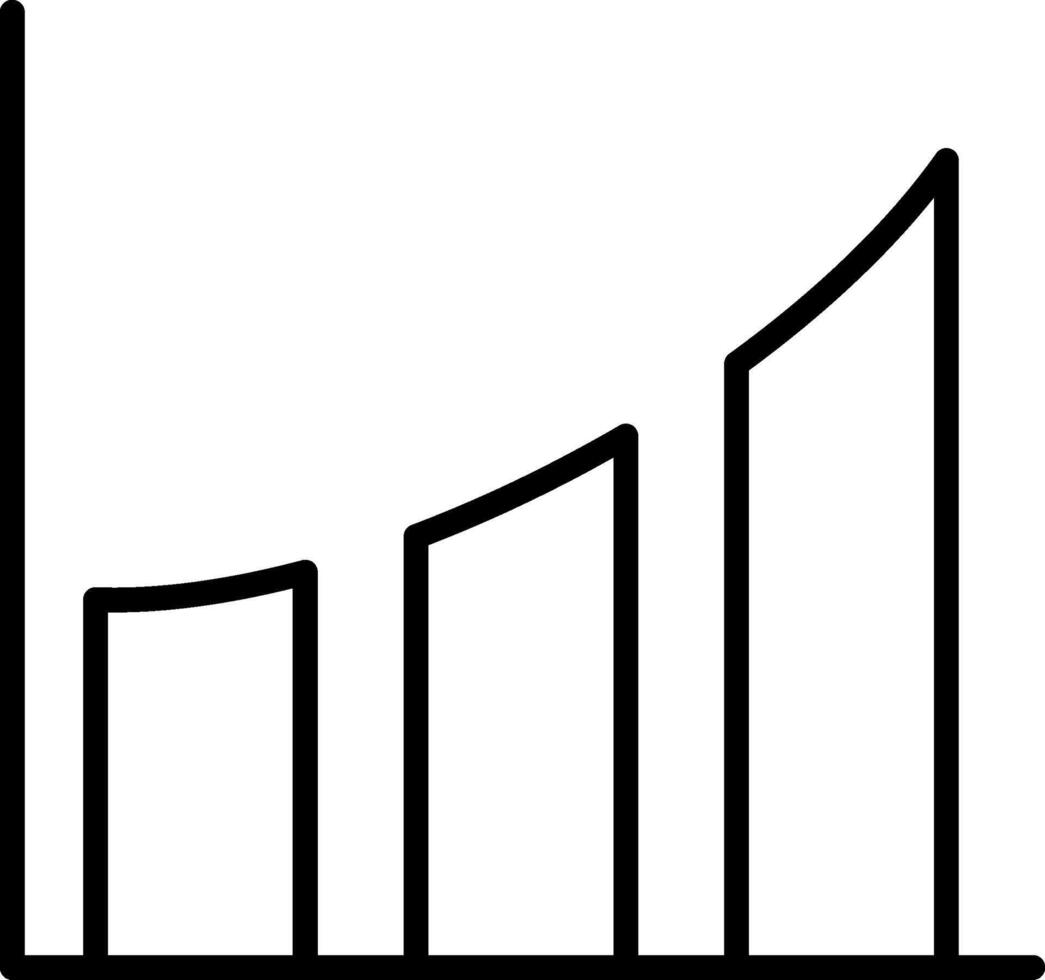 Growth Line Icon vector