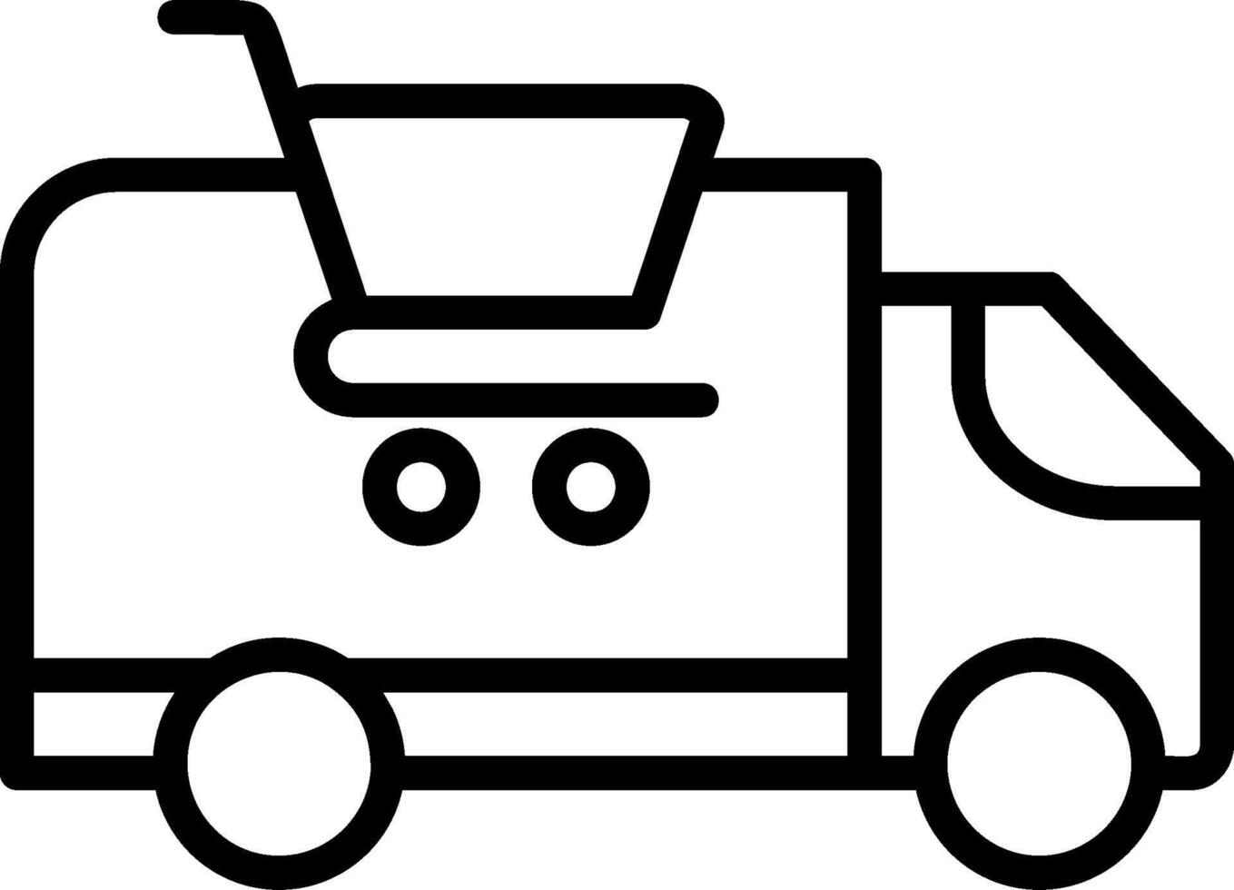 Delivery Truck Icon vector