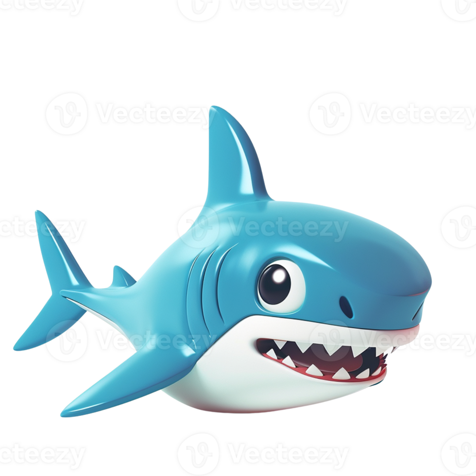 shark transparent 3D icon png