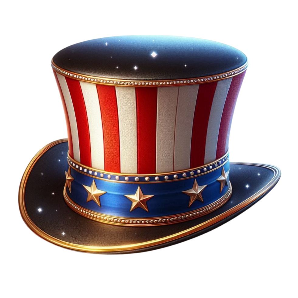 American Flag Hat png