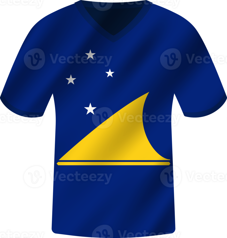 tokélaou drapeau agitant Jersey football équipe png