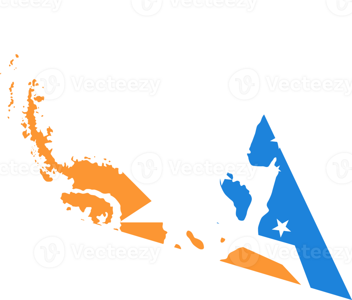 Argentine Antarctica flag pattern on country map png