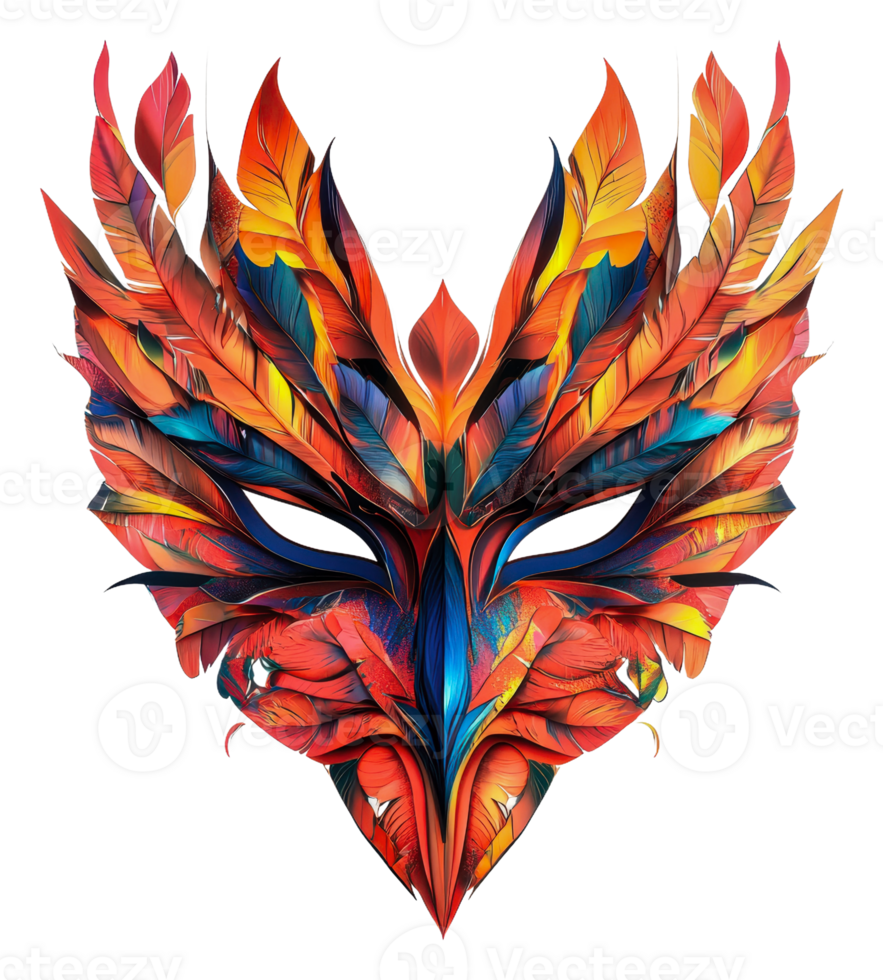 Colorful mask for festive celebrations png