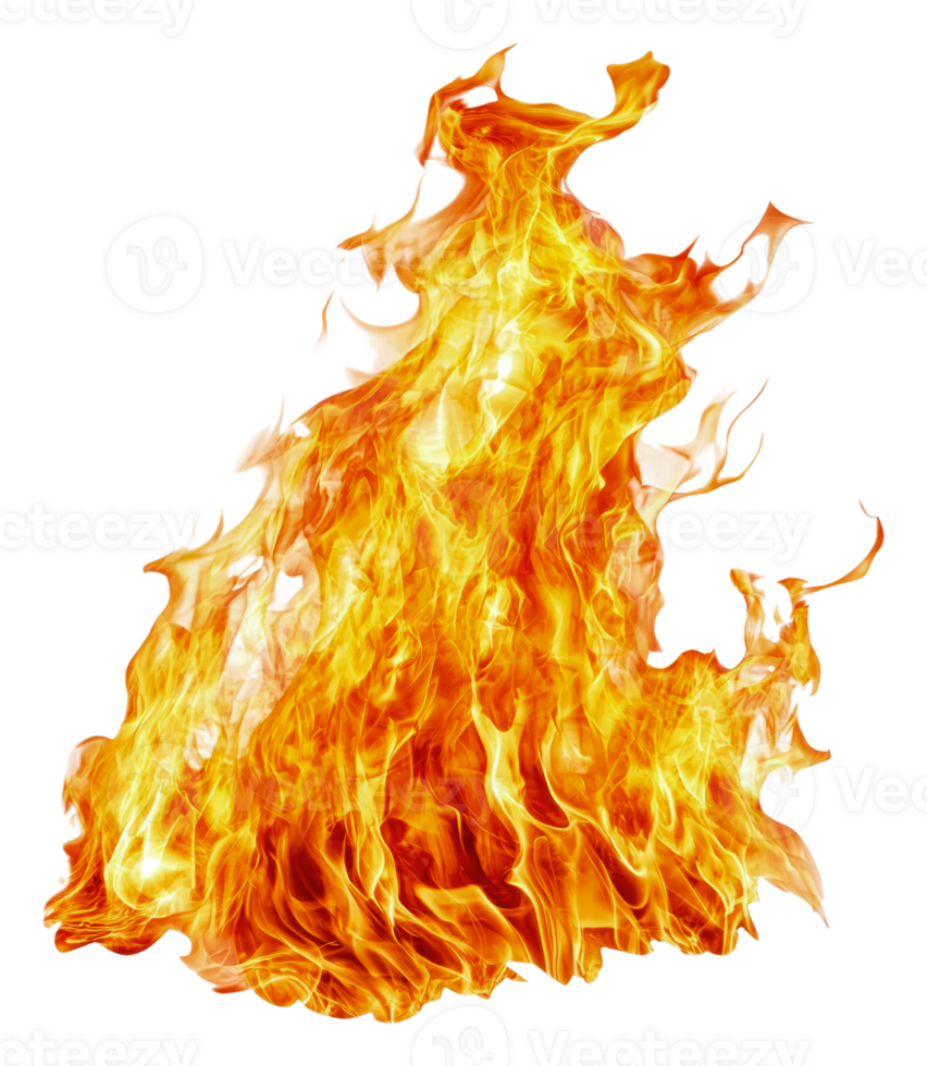 vlammen dans Aan een wit achtergrond, besnoeiing uit - voorraad . png