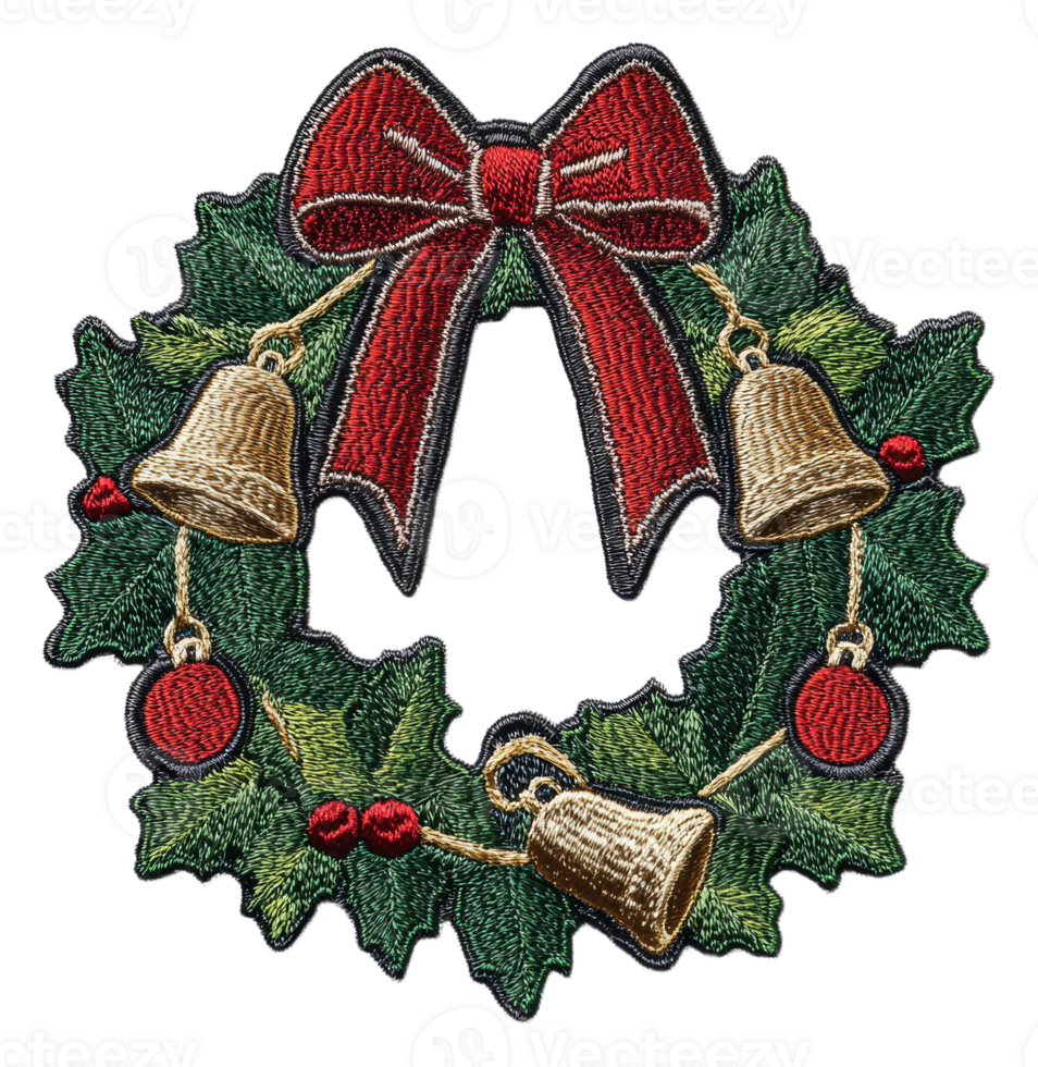 fiesta guirnalda con campanas y cinta, cortar fuera - valores . png