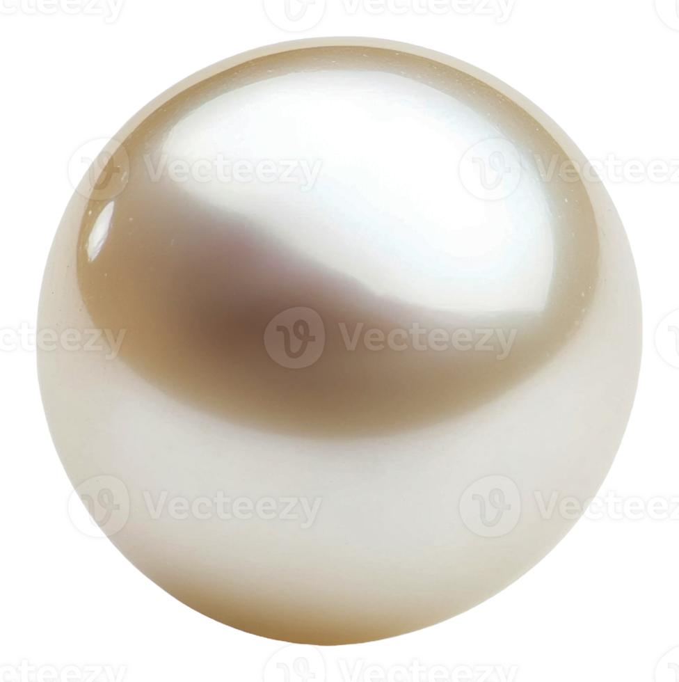 A white pearl on a black background png