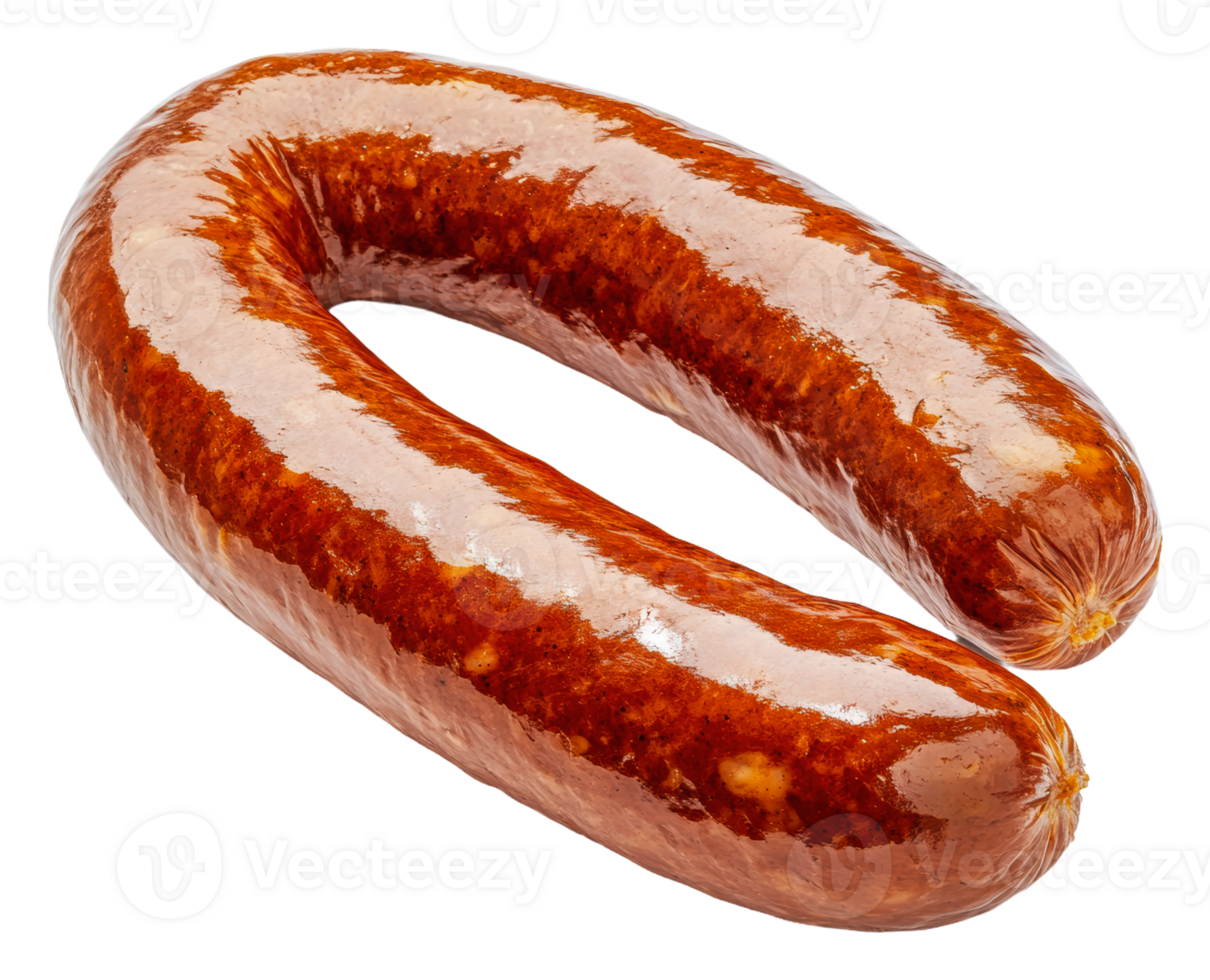 geräuchert Würstchen auf Weiß Hintergrund, Schnitt aus - - Lager . png