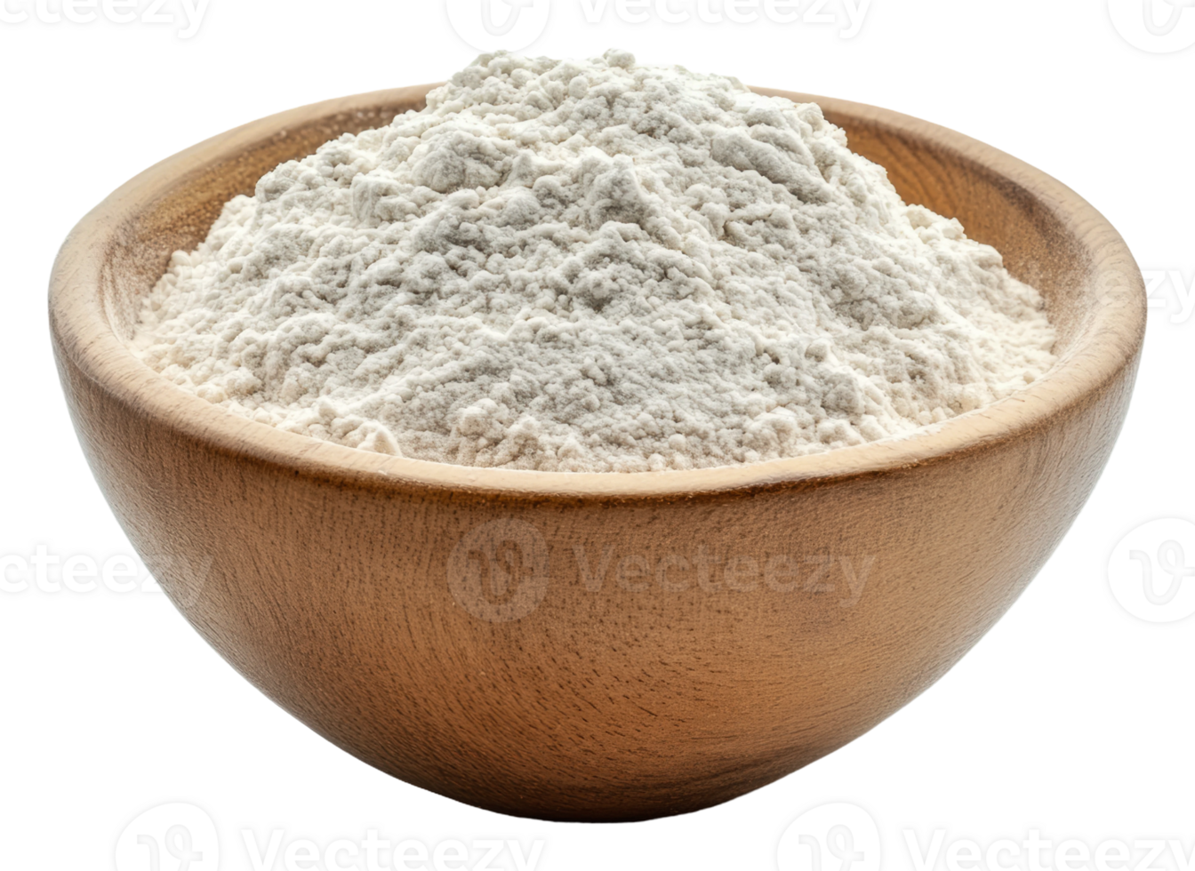 bol de farine prêt pour cuisson dans une confortable cuisine, Couper en dehors - Stock . png