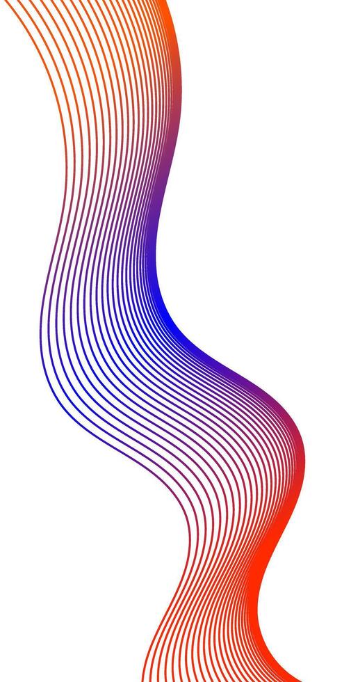 Colorful Abstract Wave vector