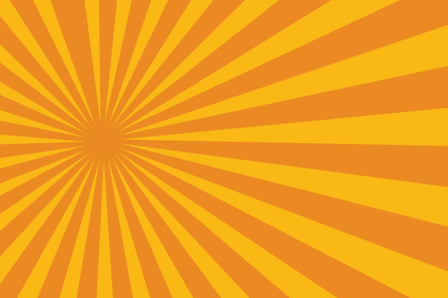 Orange rays texture background vector