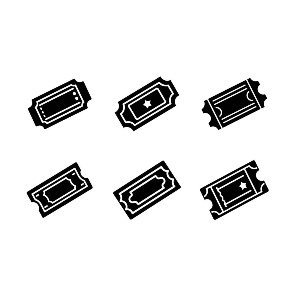 ticket and line art design perfect for print and digital use vector
