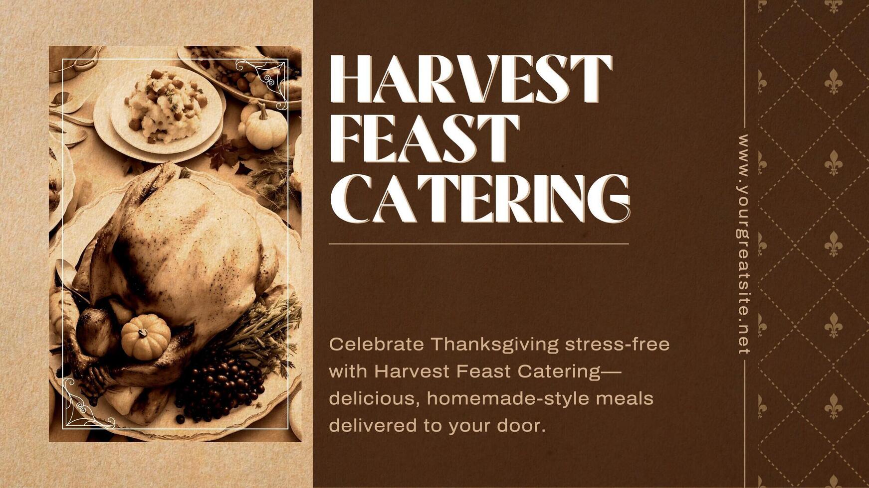 Thanksgiving Catering Service Presentation Template 50487177 Template Thanksgiving Catering Service Presentation Template 50487177 Template