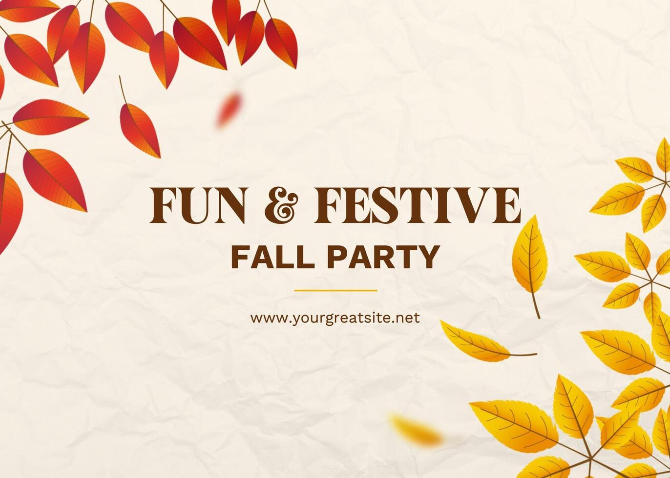 Fall Party Invitation Template 50487190 Template Fall Party Invitation Template 50487190 Template