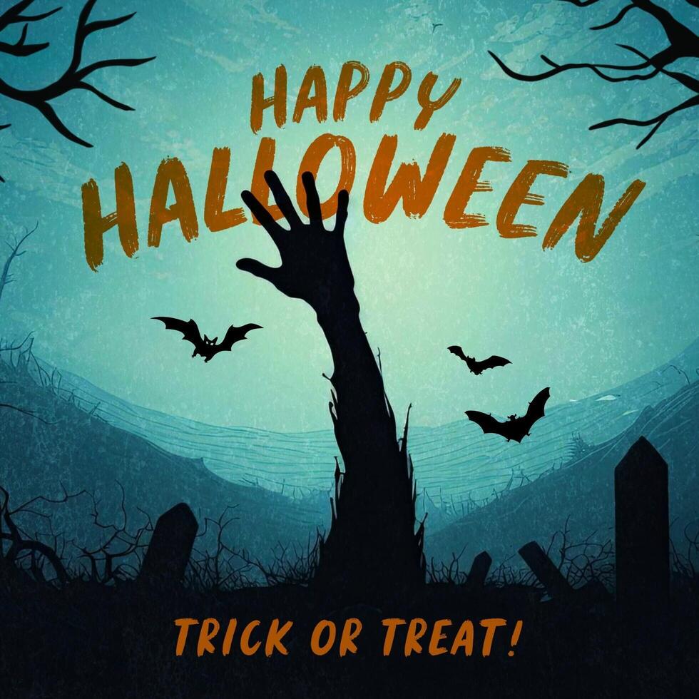 Season Greeting Halloween Instagram Post Template