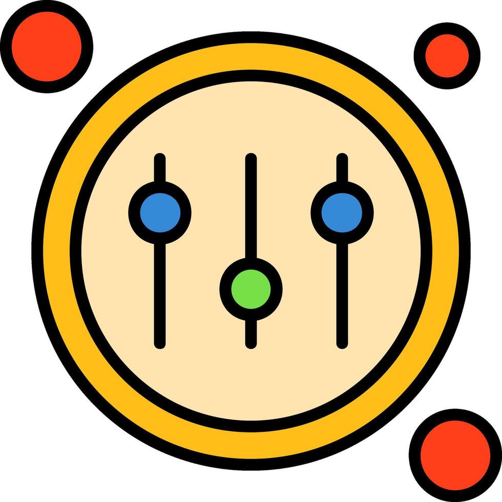 Control Button Icon Design Symbol vector