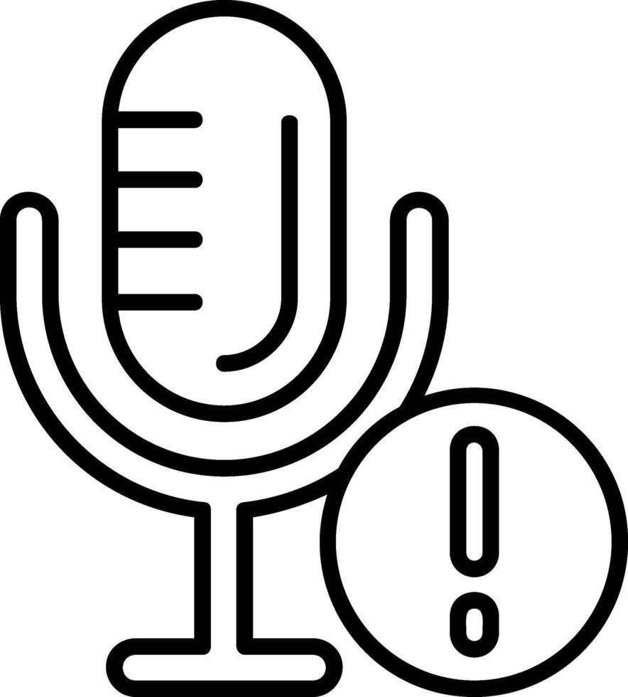 Microphone Icon Design vector