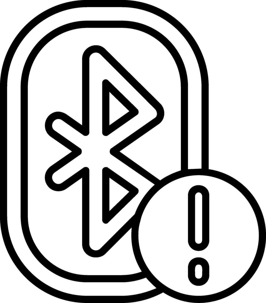 Bluetooth Icon Design vector