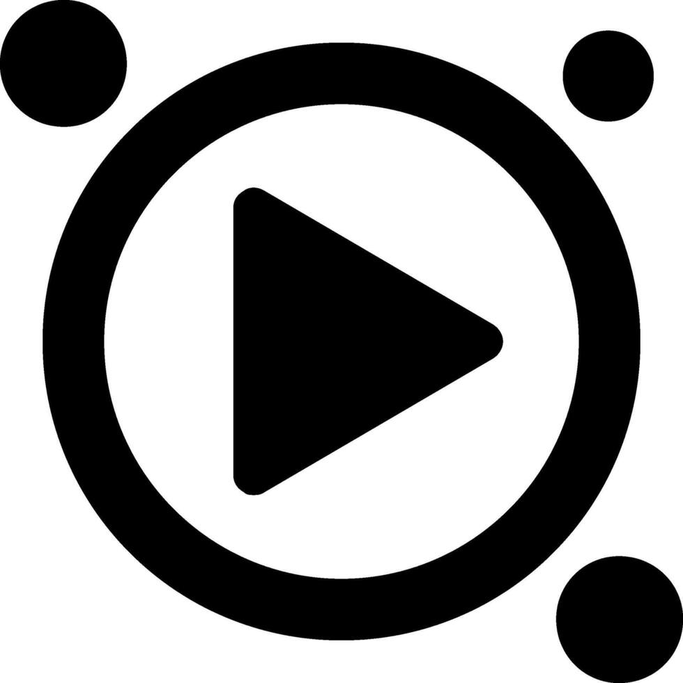 Play Button Icon Design Symbol vector