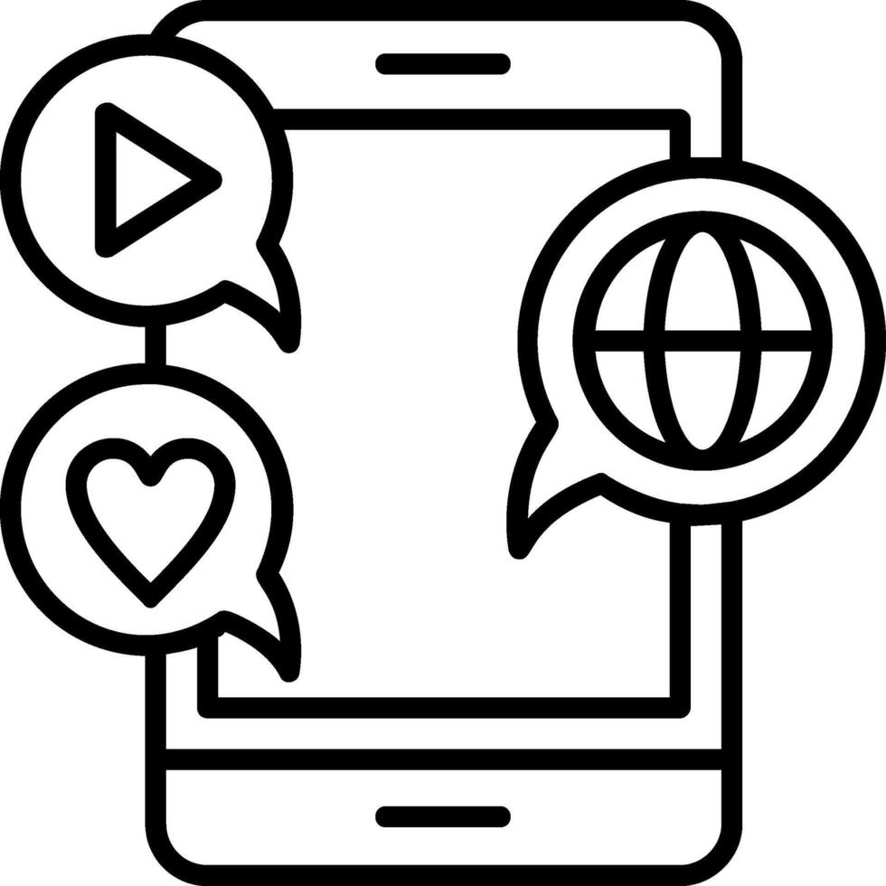 Media Icon Design Symbol vector