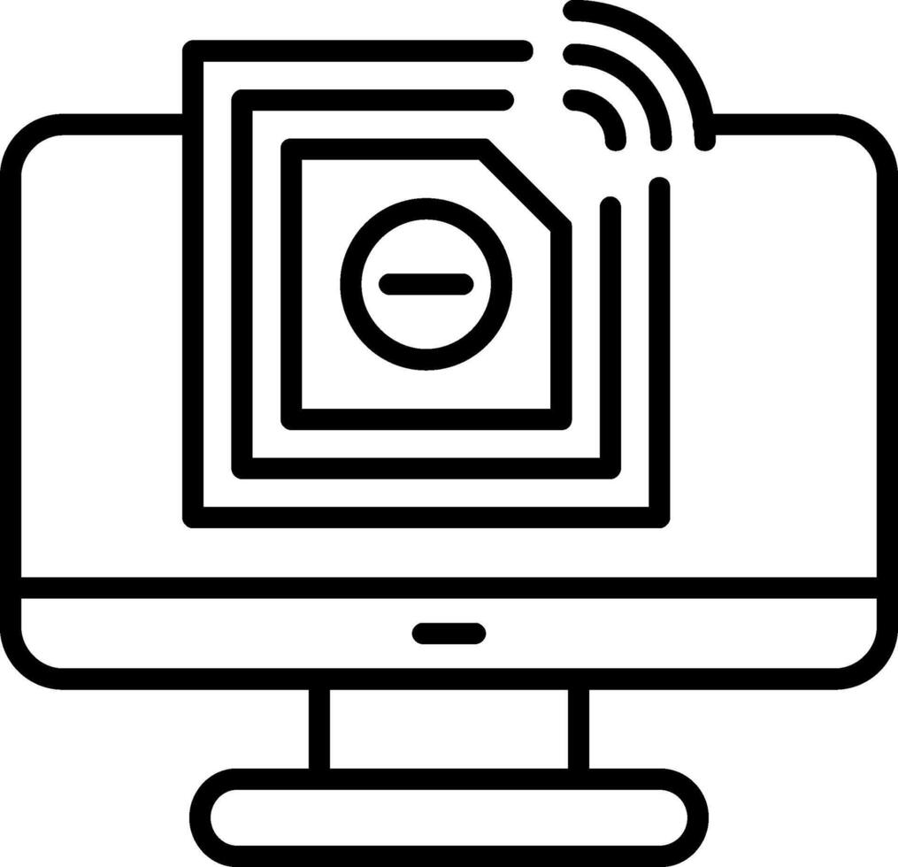 Media Icon Design Symbol vector