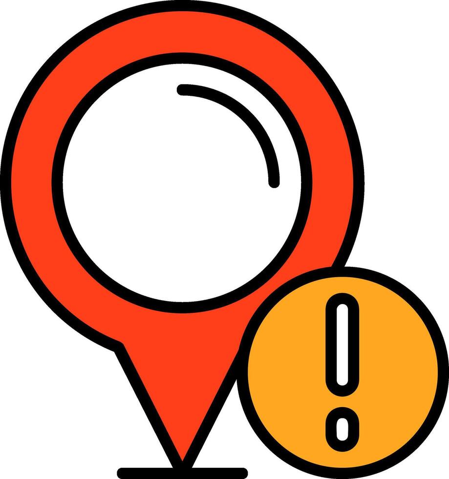 Pin Icon Design vector
