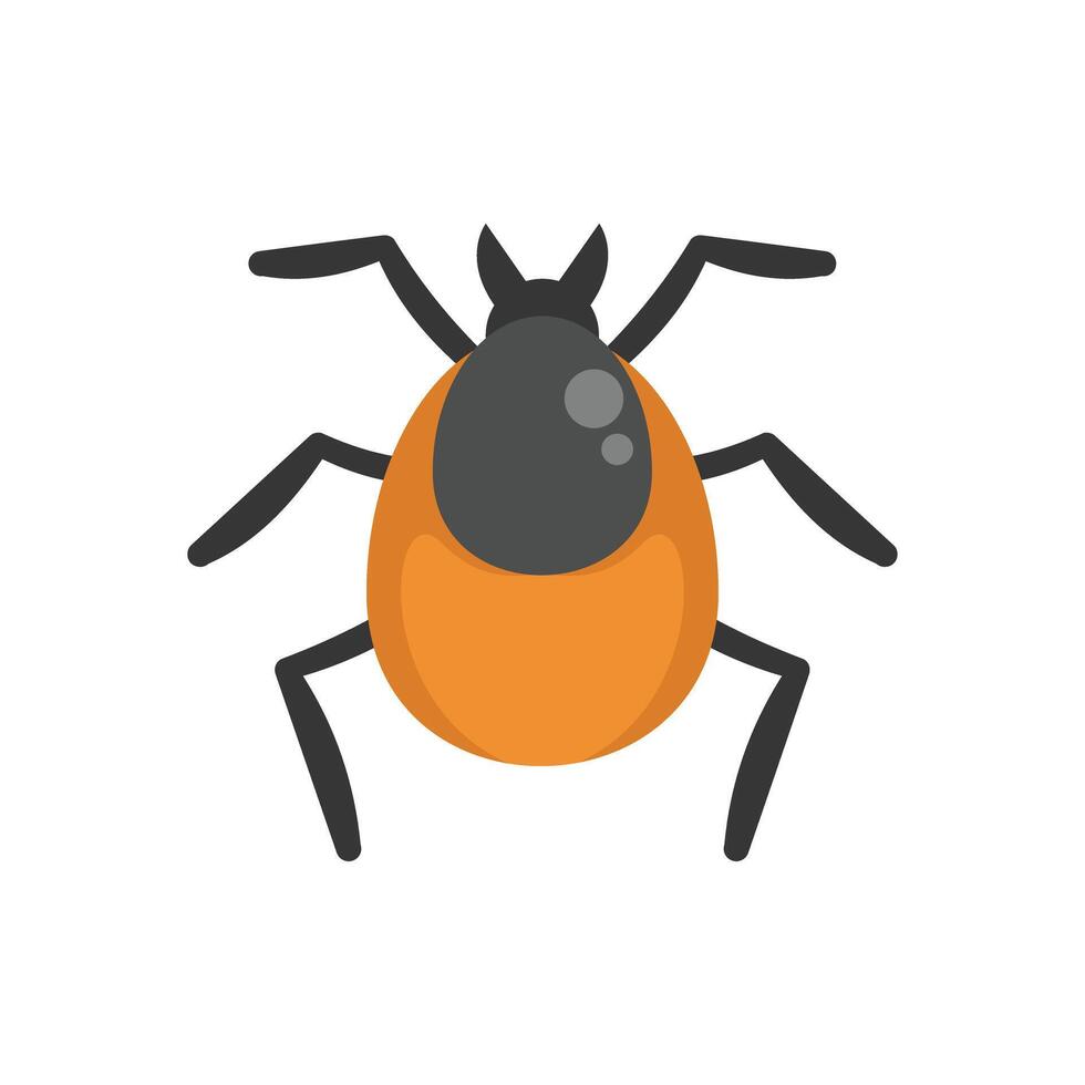 Mite insect spreading encephalitis and lyme disease vector