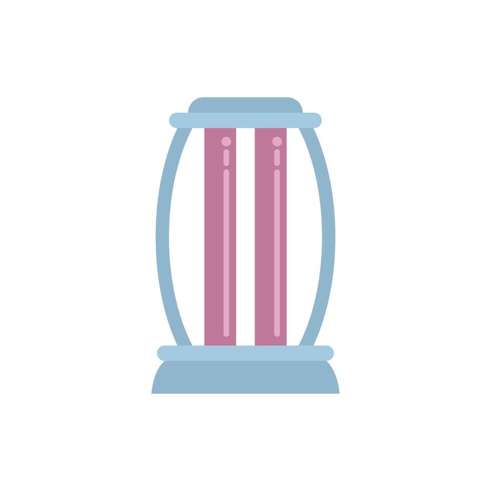 Cricket wicket stumps standing on a base illustration vector