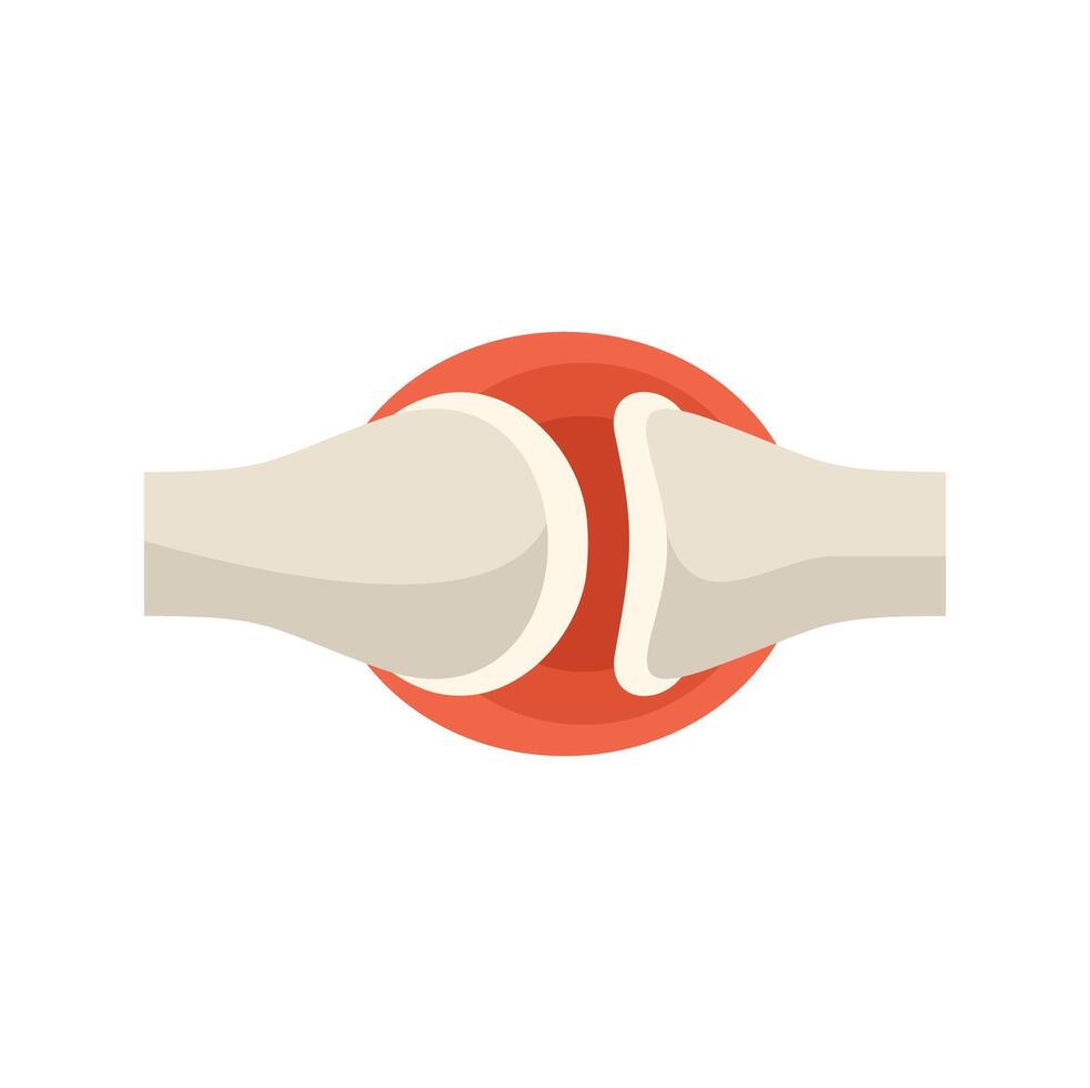 Human joint inflammation causing pain illustration vector