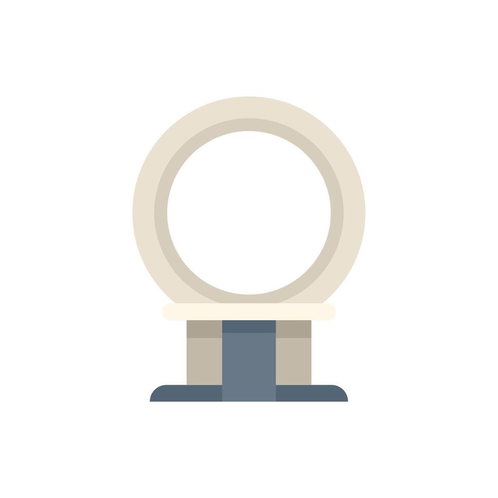 Magnetic resonance imaging scanner standing on the floor vector
