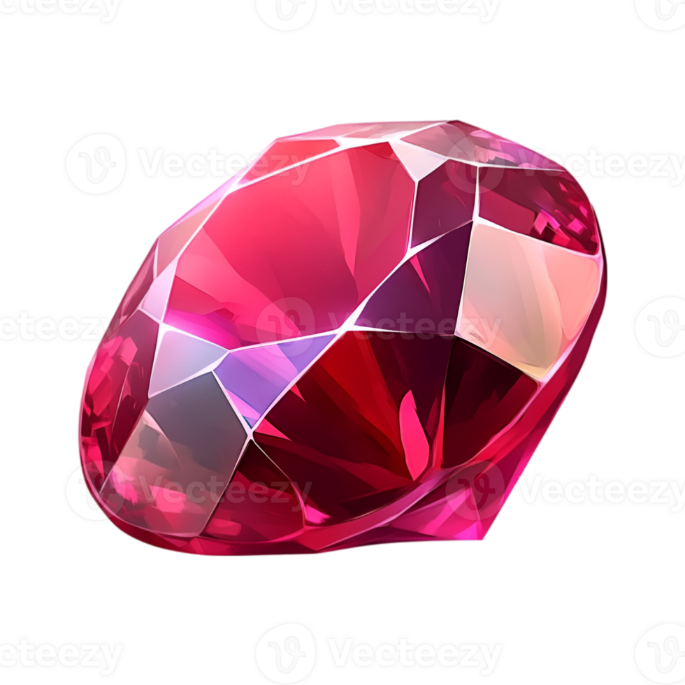 Ruby Gemstone , Jewelry and Luxury Illustration png
