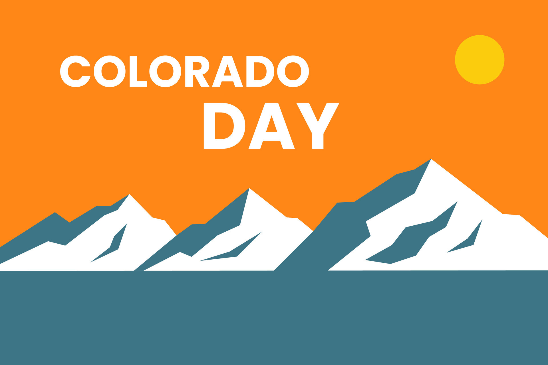 Colorado day poster illustration 50492699 Vector Art at Vecteezy