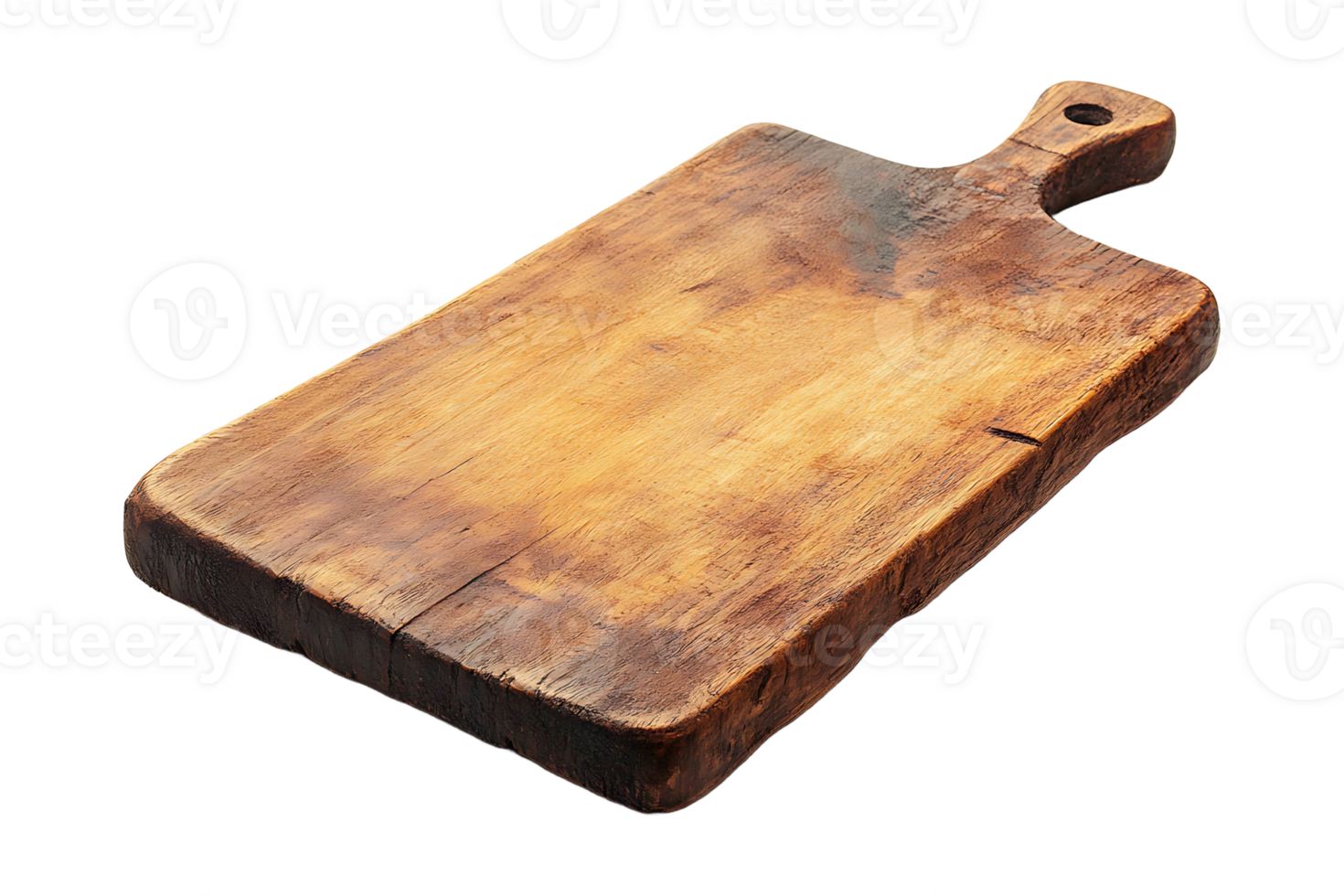 Cutting board isolated on transparent background. png