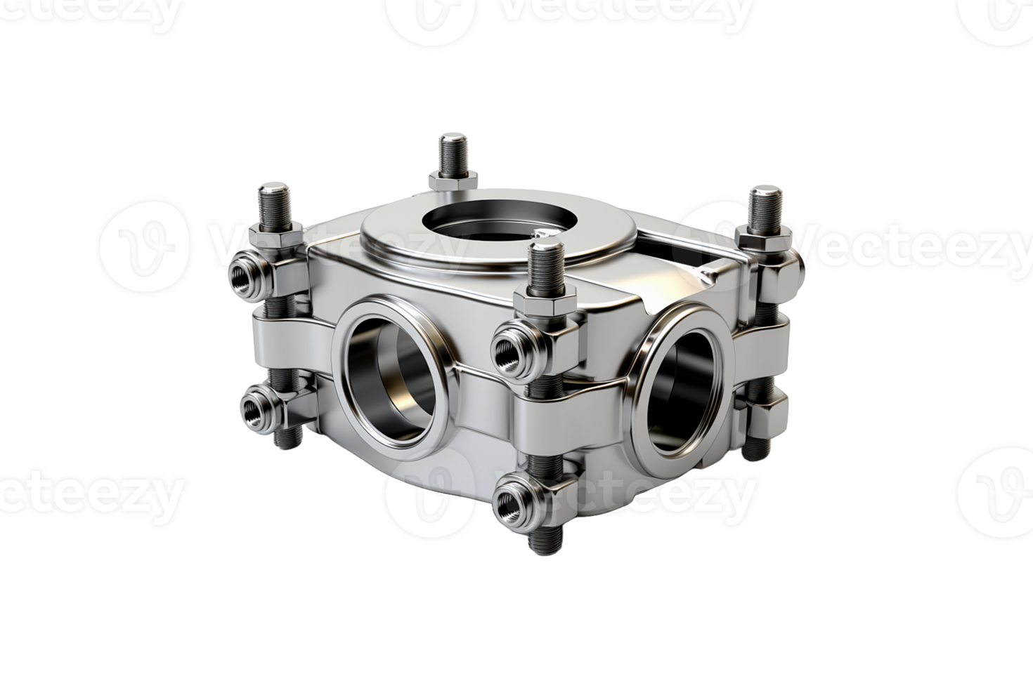 Cylinder Bracket on transparent background. png