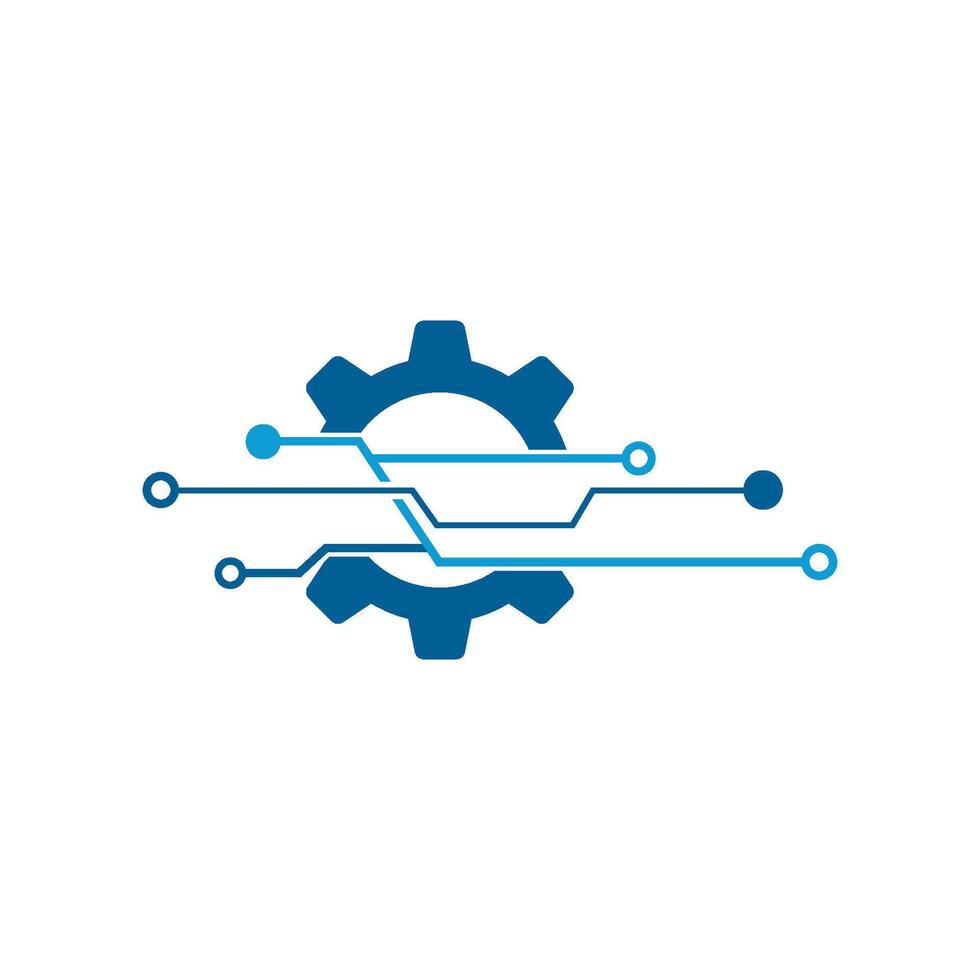 circuit tech design vector