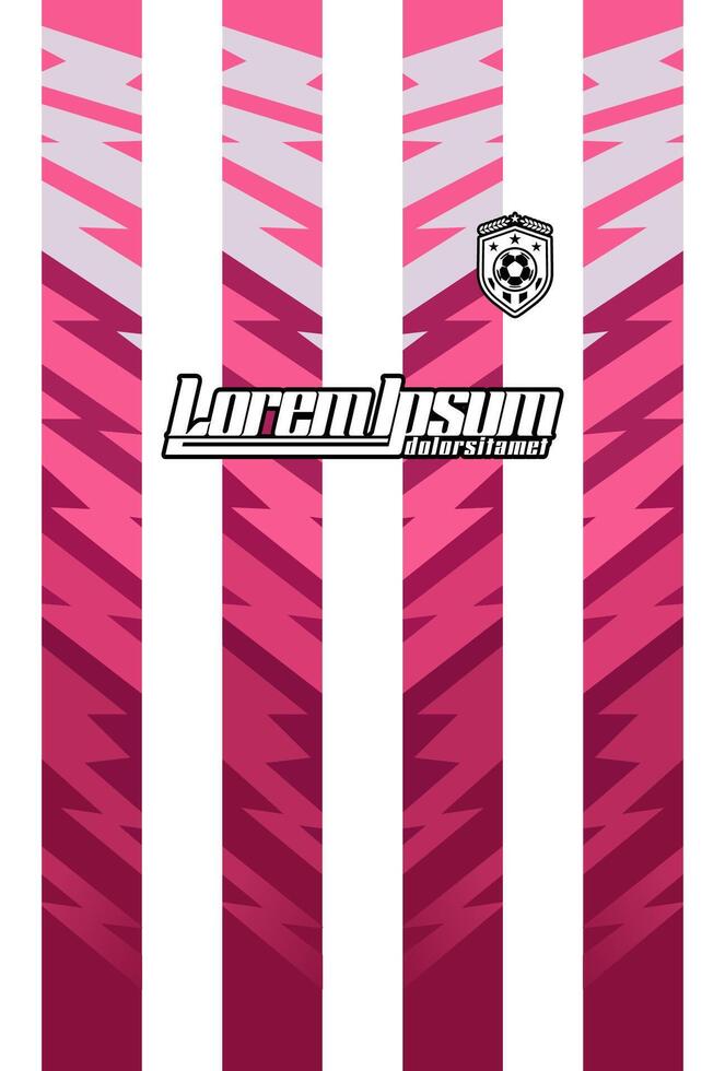 A pink and white striped background with the word lor vector