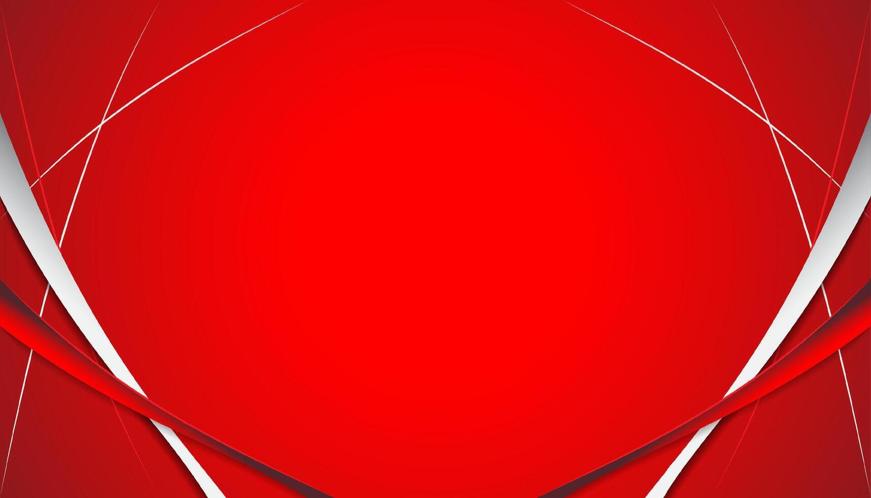 Abstract Geometric Red Background design vector