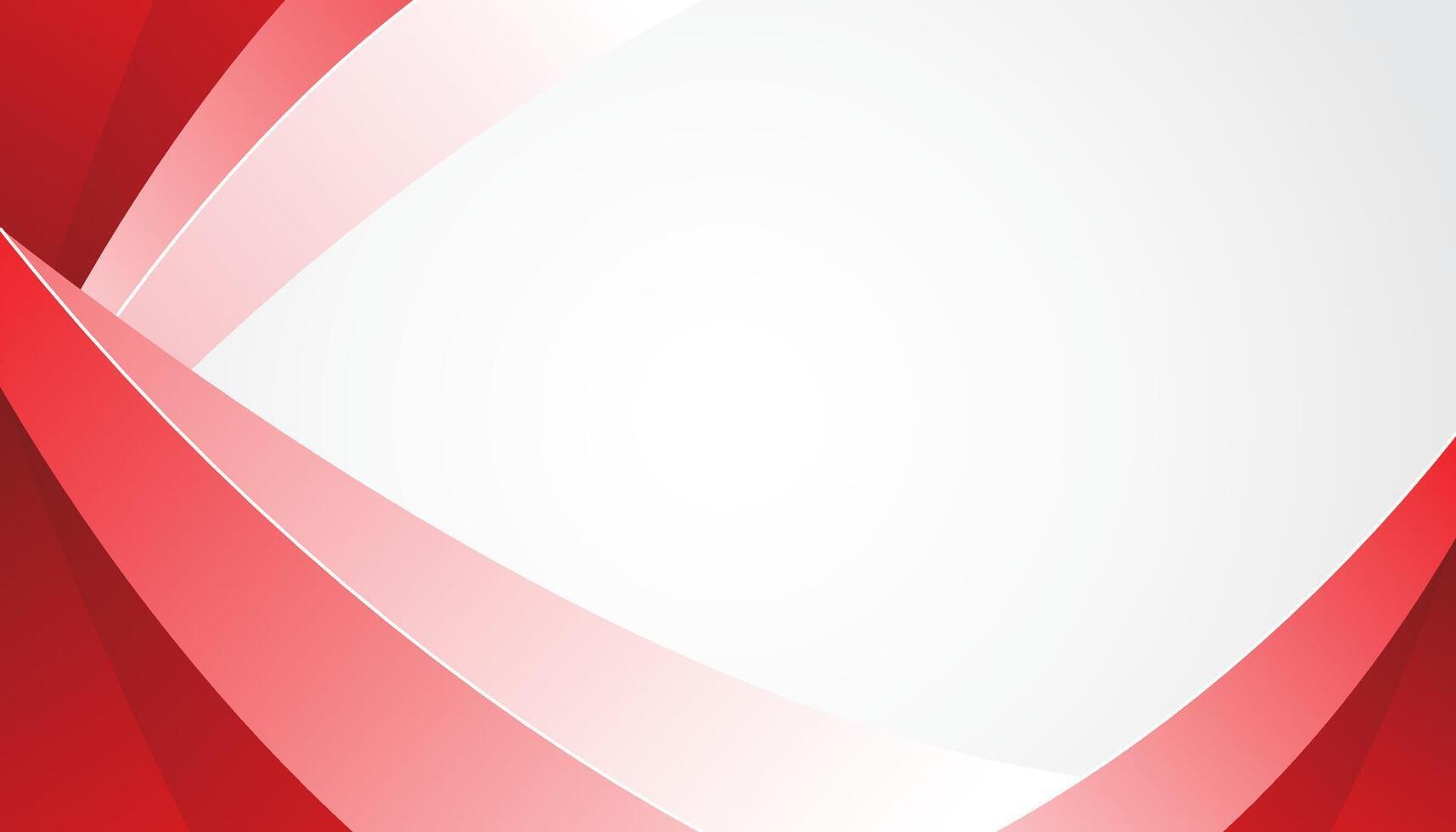 Red white professional geometric background design vector