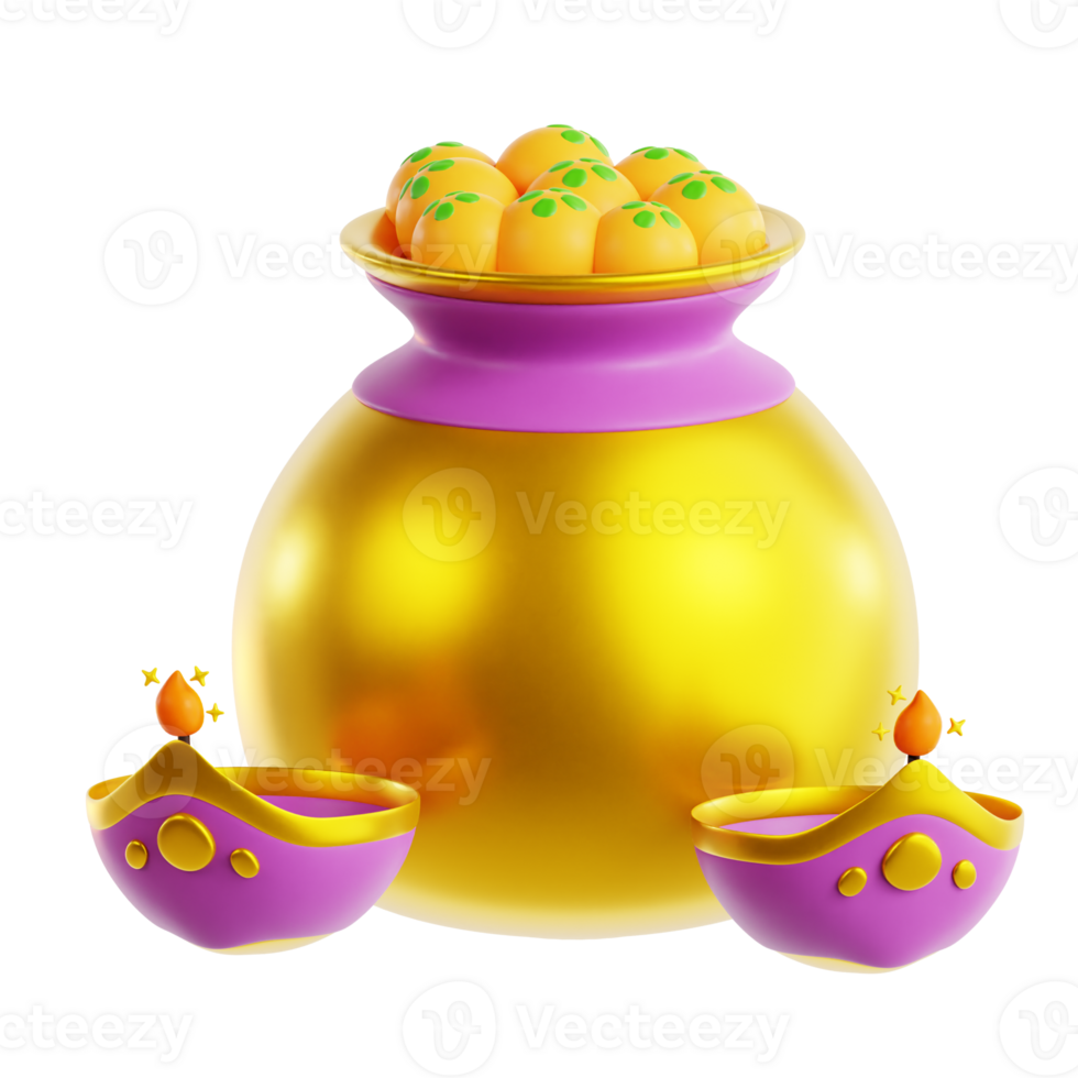 Diwali 3D Icon png