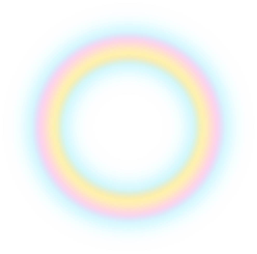 Circle Frame airbrushed gradient Illustration png