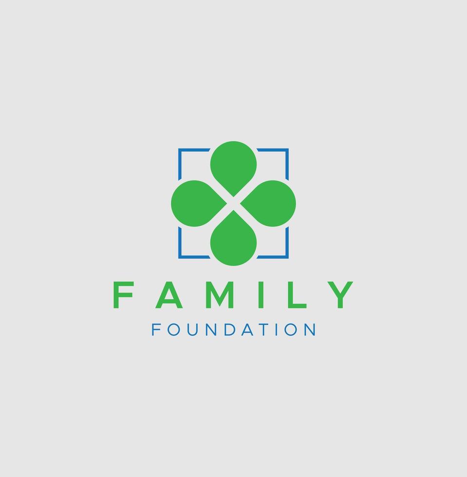 illustration of hands supporting the helpless, logo template for foundation or charity. vector