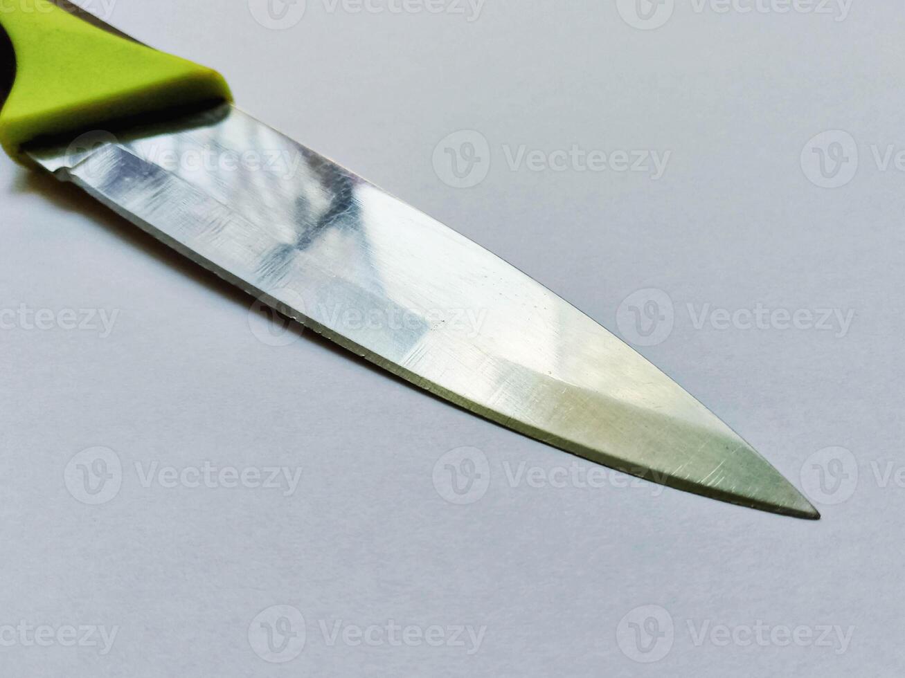 Vegetable Cutting Knife isolated on white background photo